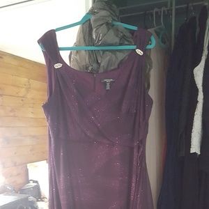 Floor length evening gown